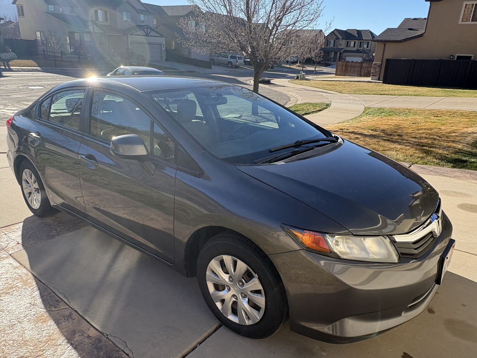 2012 HONDA CIVIC LX