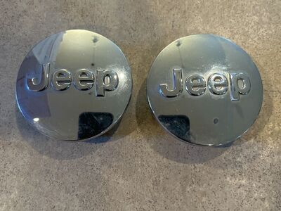2- Jeep Cherokee Liberty Wrangler Compass OEM Cap