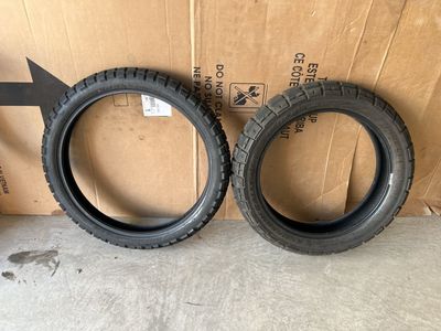 Pirelli Scorpion Rally STR Motorcycle Tires - Used, Great Condition