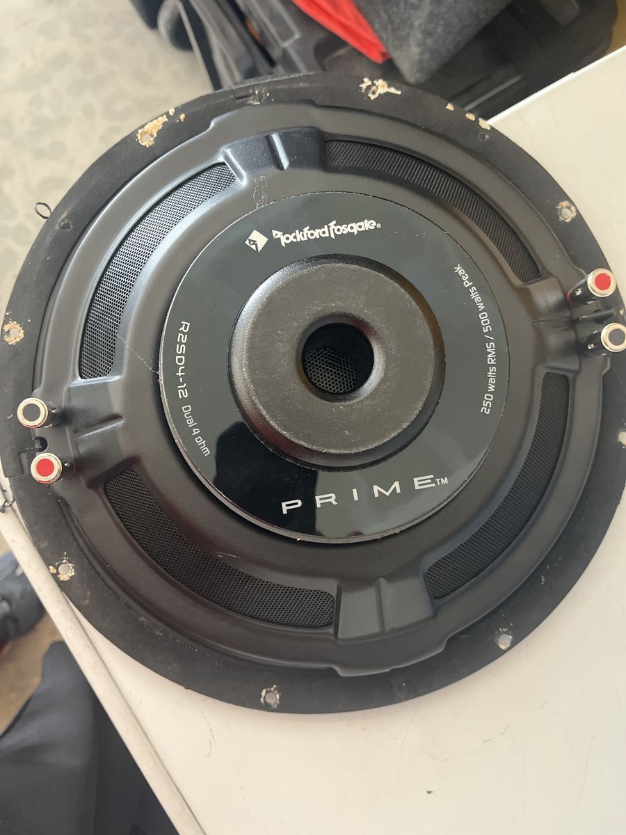 Rockford Fosgate R2SD4-12 Dual 4 Ohm Car Subwoofer