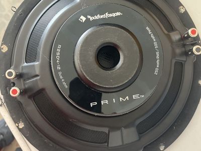 Rockford Fosgate R2SD4-12 Dual 4 Ohm Car Subwoofer