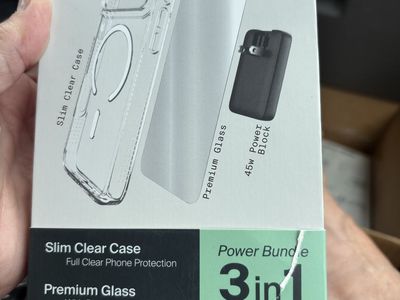3 In 1 bundle I Phone 16/17 Case