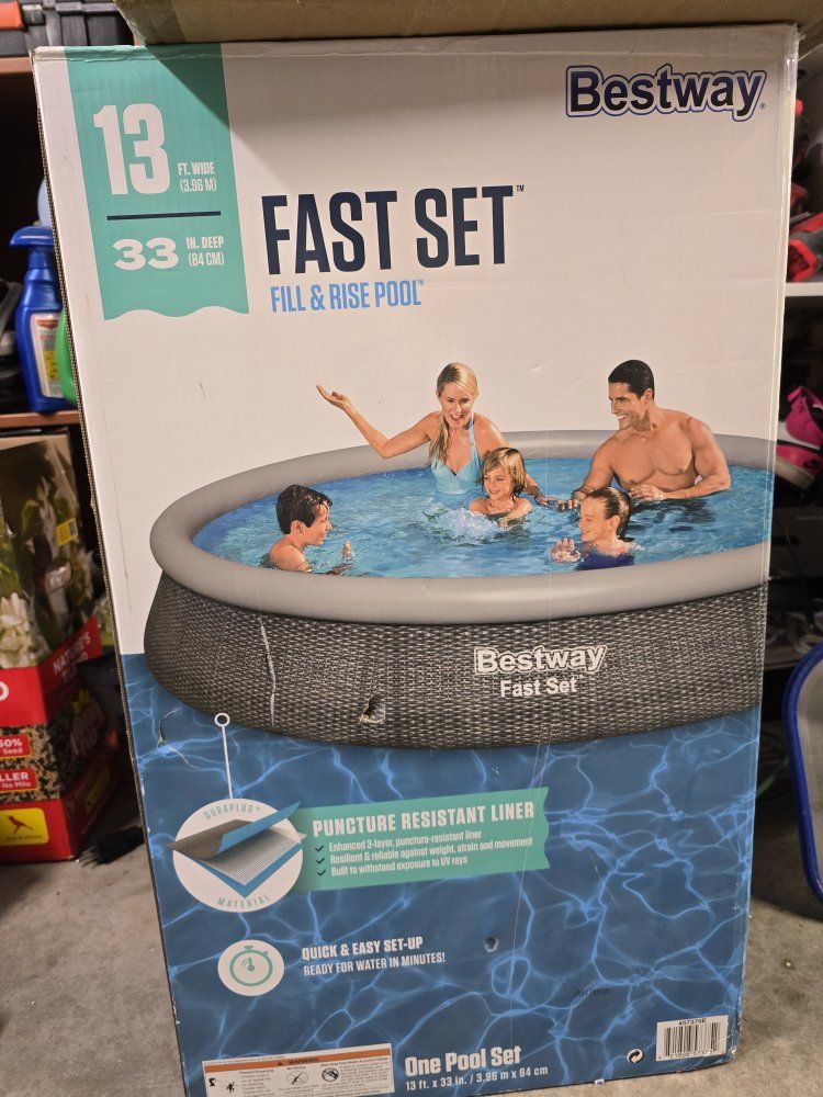 13 foot Bestway pool