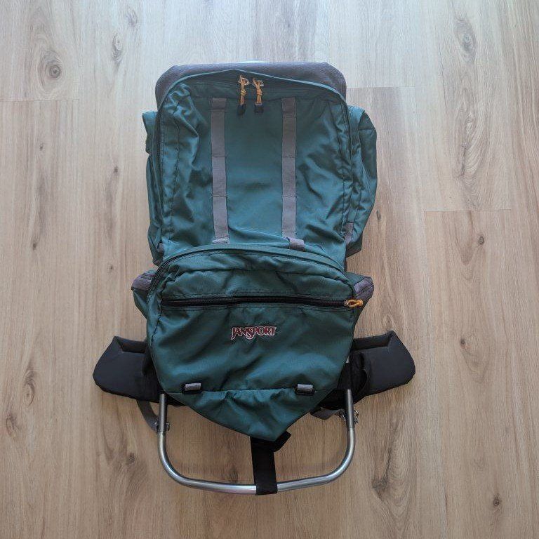 Vintage JanSport Scout External Frame Hiking Backpack