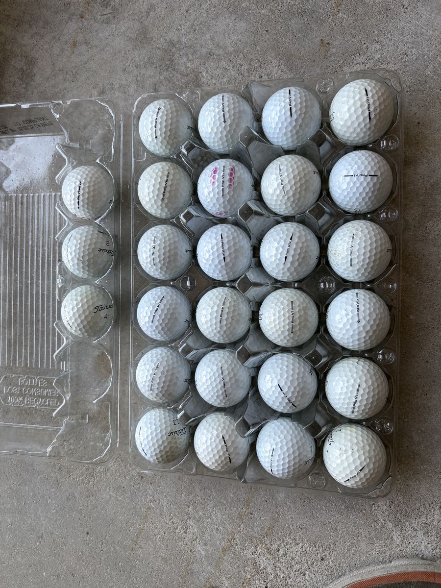used golf balls