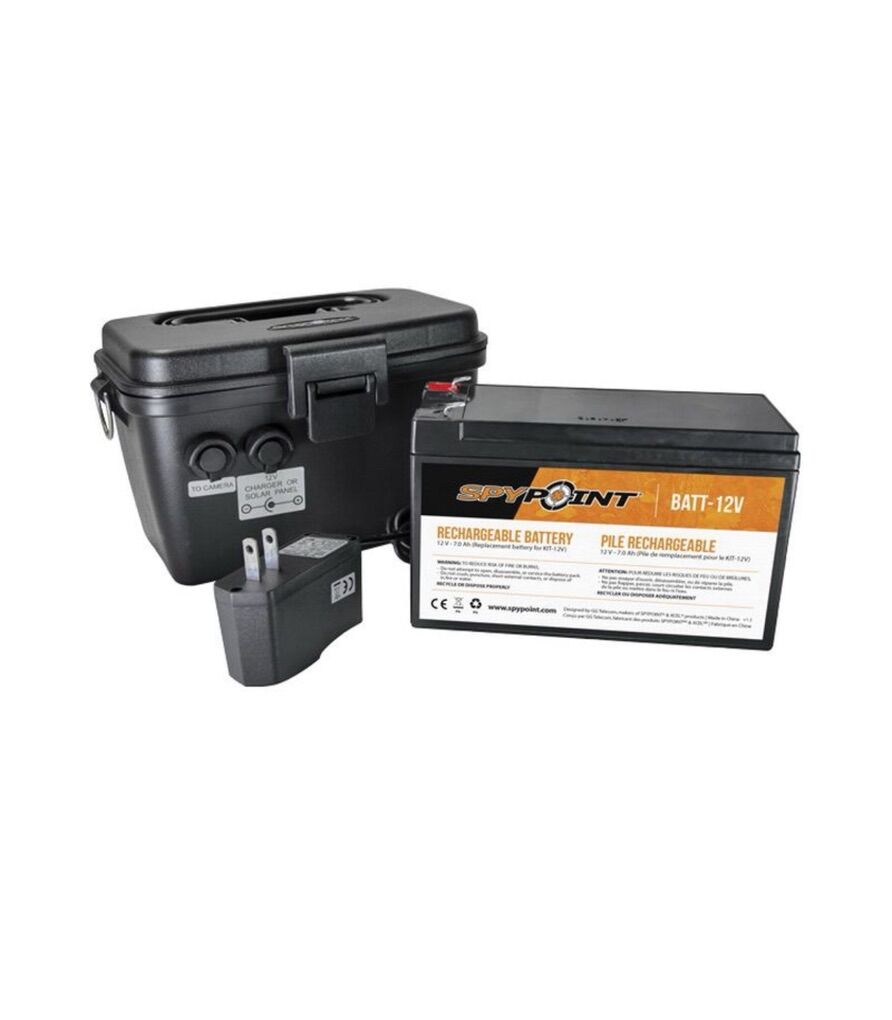 SPYPOINT 12 V Rechargeable Battery And Housing Kit