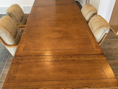 6-10 Person Expandable Dining Room Table 6ft To 9f