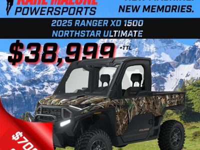 2025 Polaris RANGER XD 1500 Northstar Edition Ulti