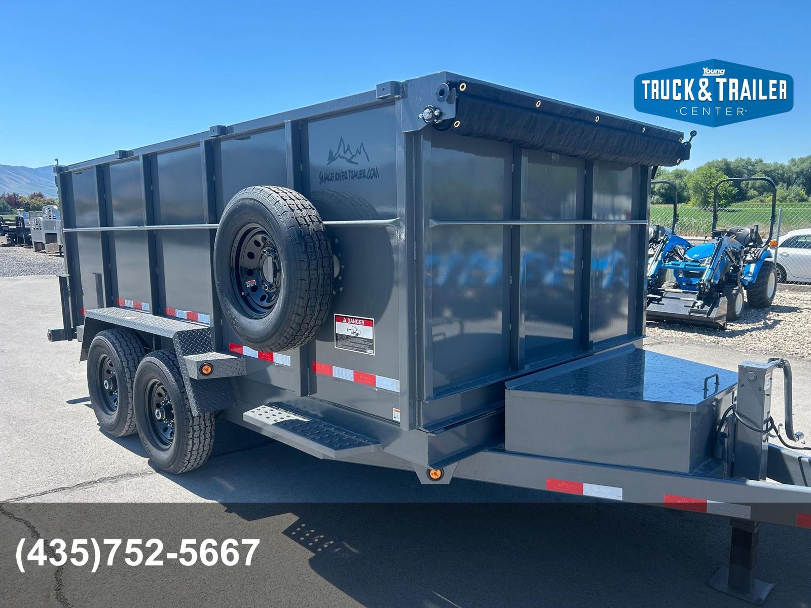 2027 Snake River 14' Dump Trailer