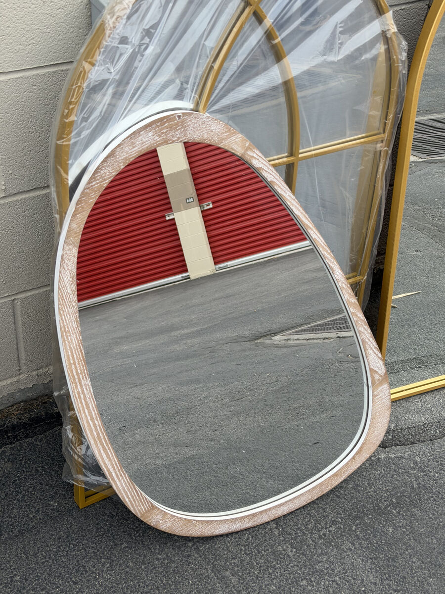 22x30 Irregular Asymmetrical Wall Mirror – Modern Design