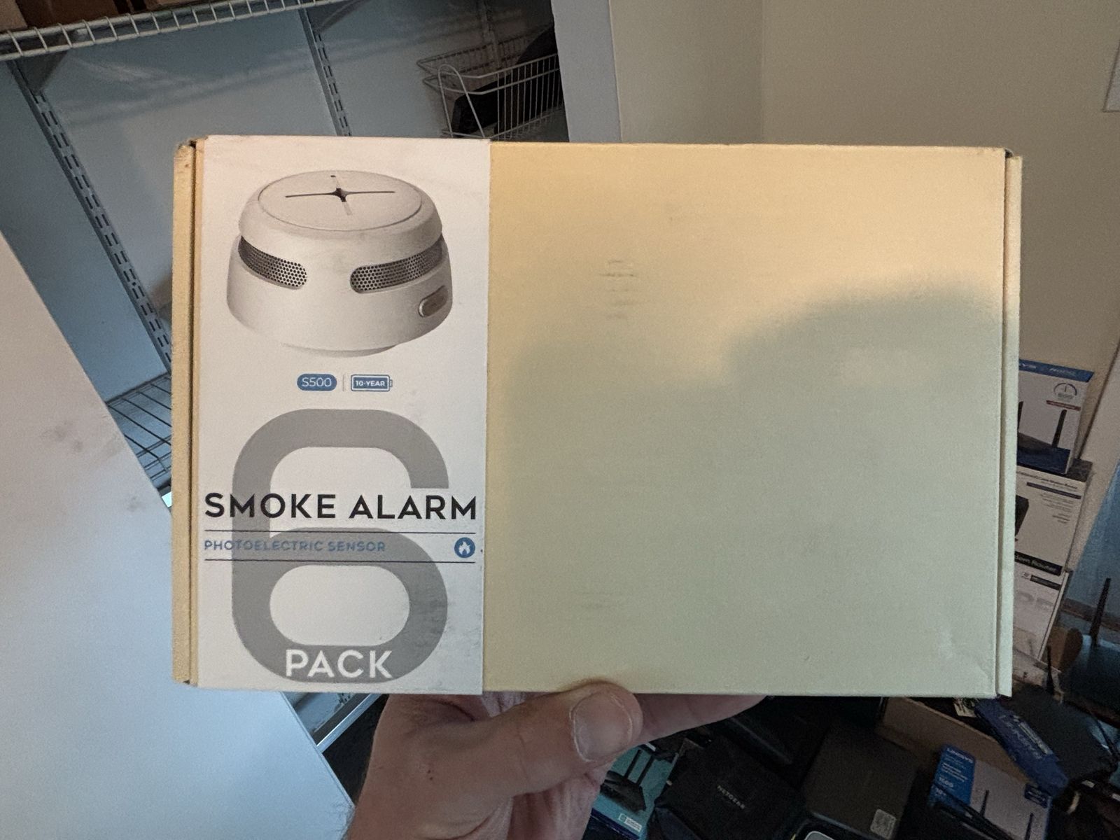 Aegislink photoelectric smoke alarm 6 pack