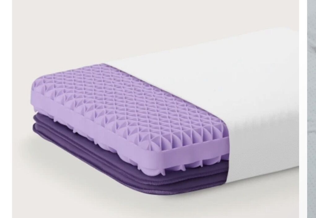 Orginal Gelflex Grid Purple Pillow