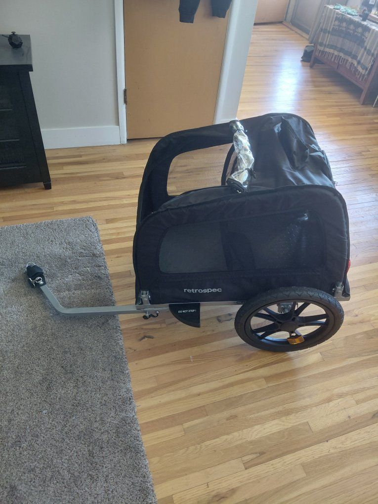 retrospec pet bike trailer