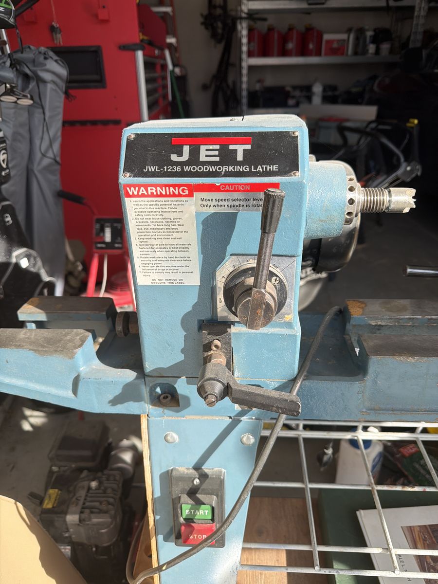 JET JWL-1236 Woodworking Lathe