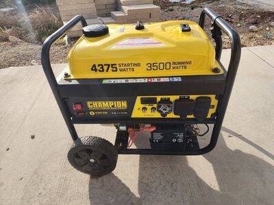 Champion 4,375 Watt Generator For Rent