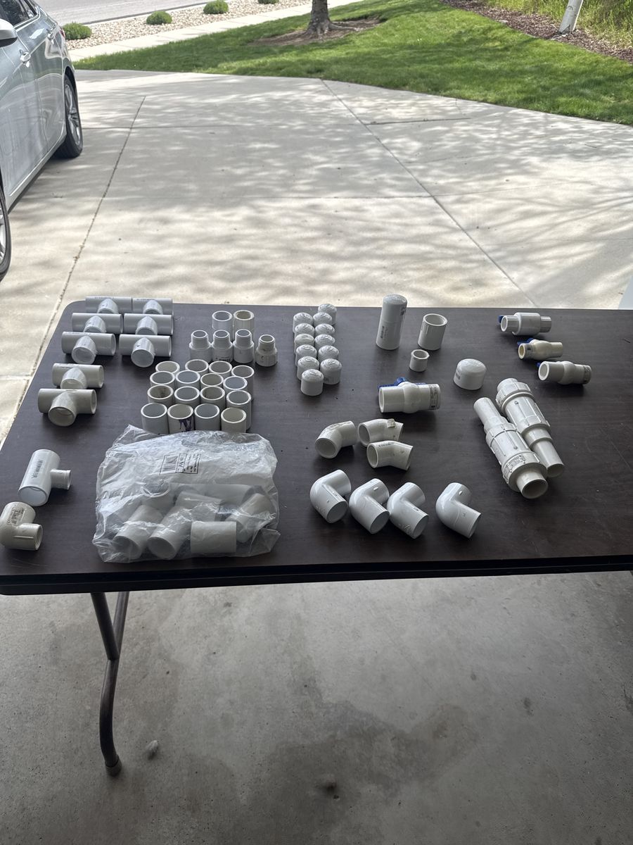 Lot of 1” PVC Fittings
