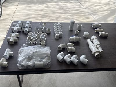 Lot of 1” PVC Fittings