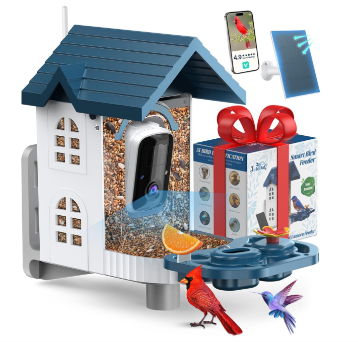 New in box Smart Bird Feeder with Camera