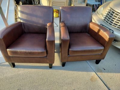Leather/Naugahyde Chairs
