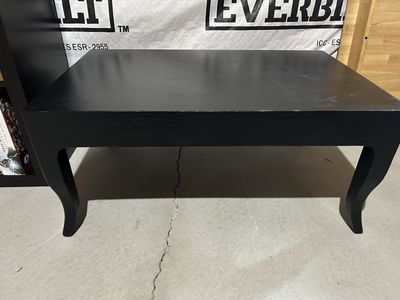 Black Coffee Table