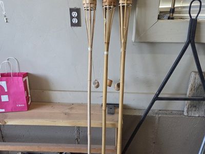tiki torches