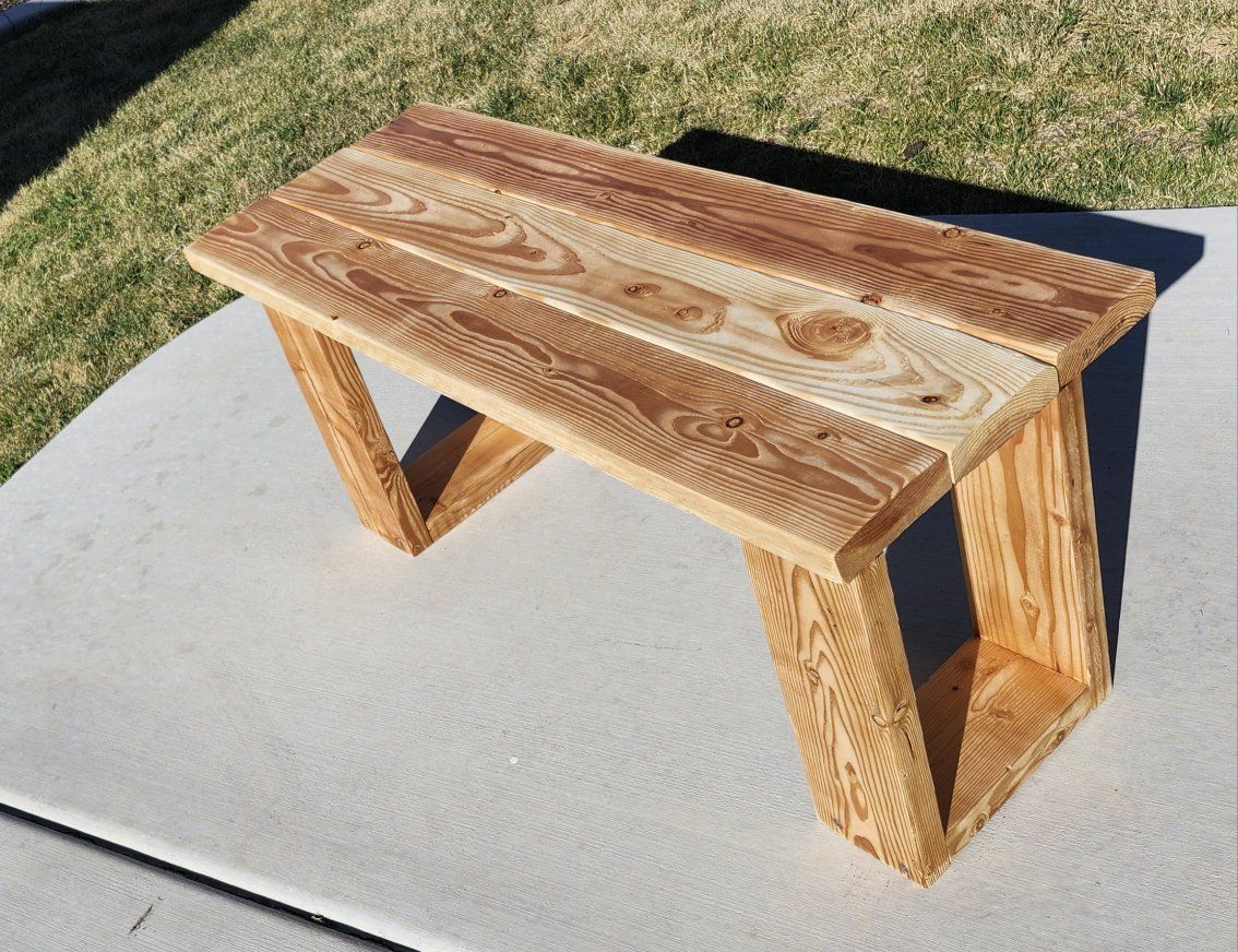 Repurposed Cedar Indoor/Outdoor Bench