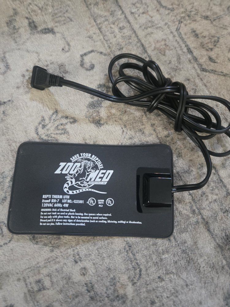 Zoo Med Repti Therm UTH RH-7 Under Tank Terrarium Heater 4W for Reptiles