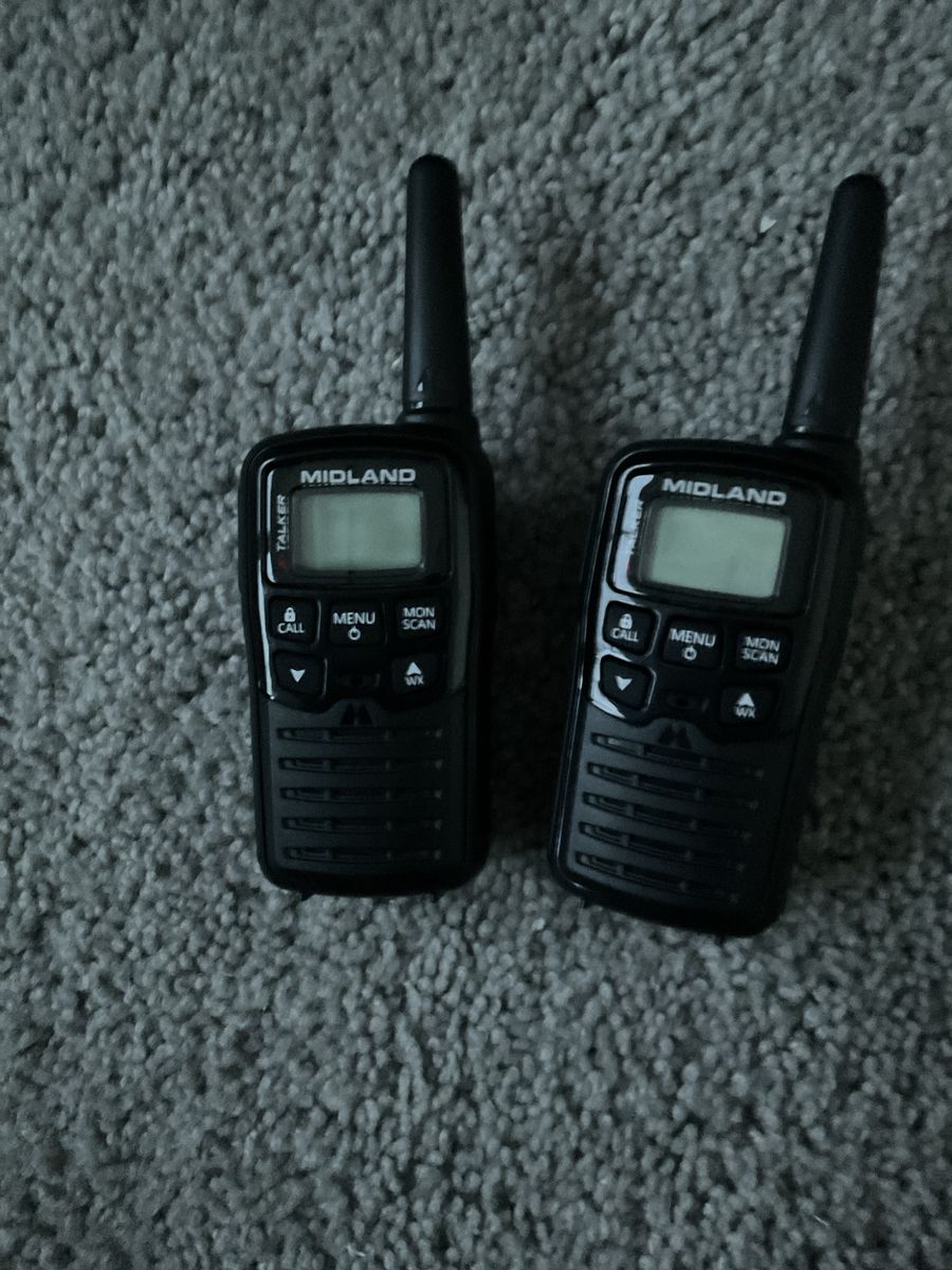 Midland Two-Way Radios Walkie Talkies Pair