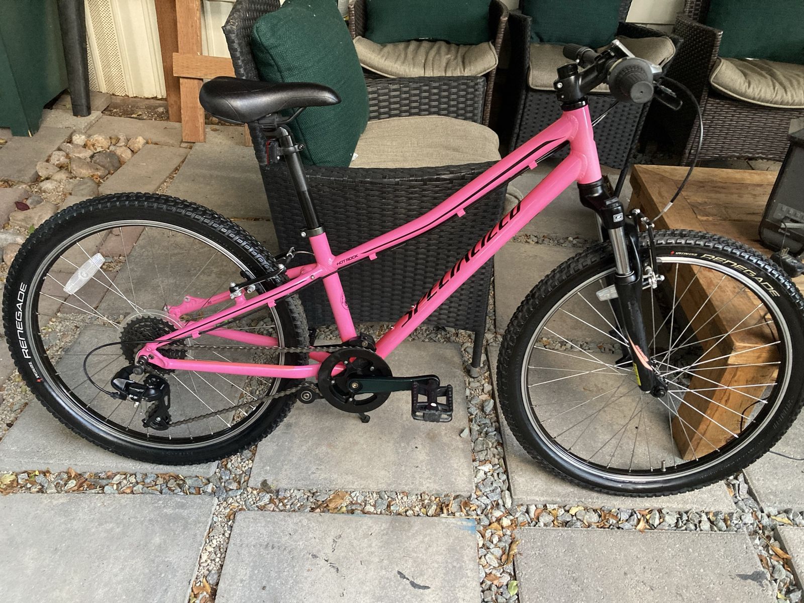 New Specialized hotrock 24” kids mountain bike .