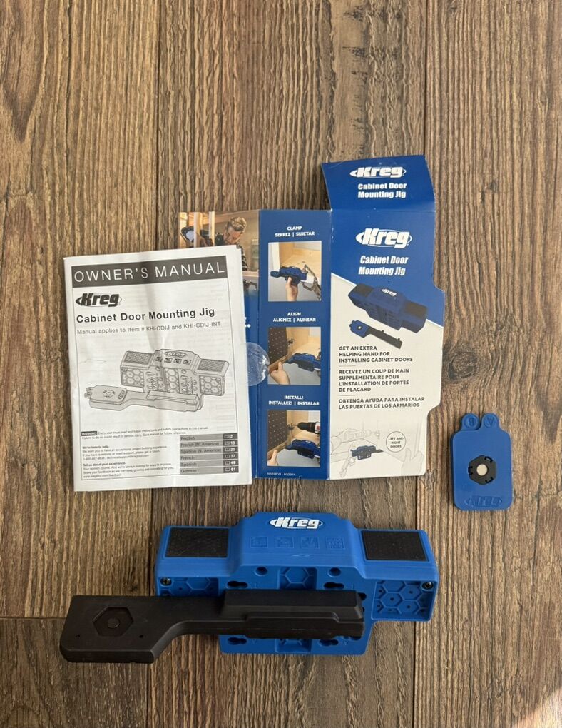 Kreg Cabinet Door Mounting Jig