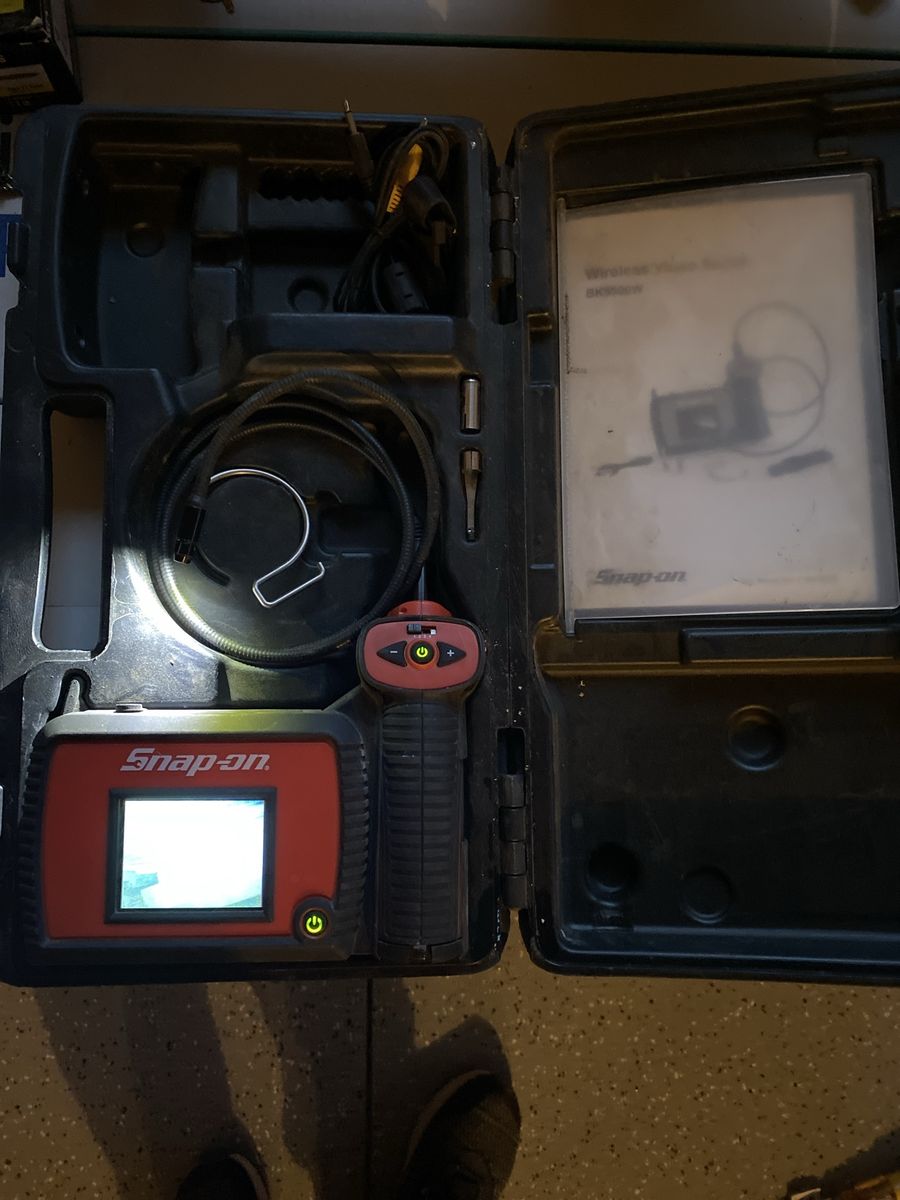 Snap-on BK5500W Wireless Borescope/Video Scope with Case and Manual - Excellent Condition