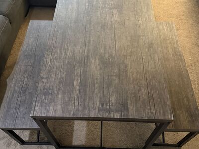 Small DiningTable with Benches (45.5 in x 29.5 in)