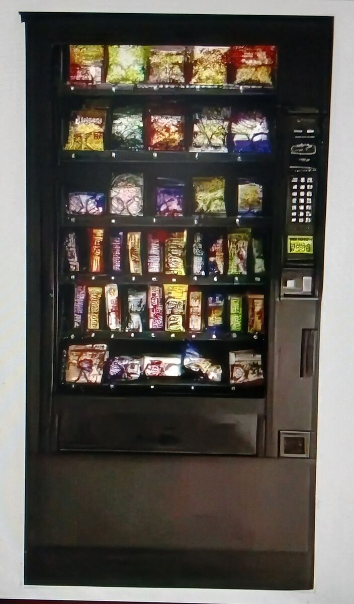Crane GPL Model 172 snack vending machine