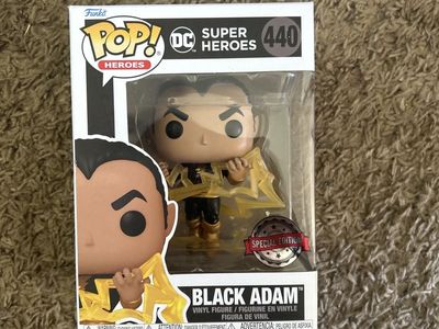Funko Pop! DC Super Heroes Black Adam #440 Special Edition Vinyl Figure