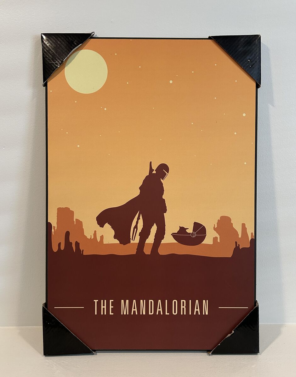 Star Wars: The Mandalorian - Mando 13 x 19 inches Wall Decor