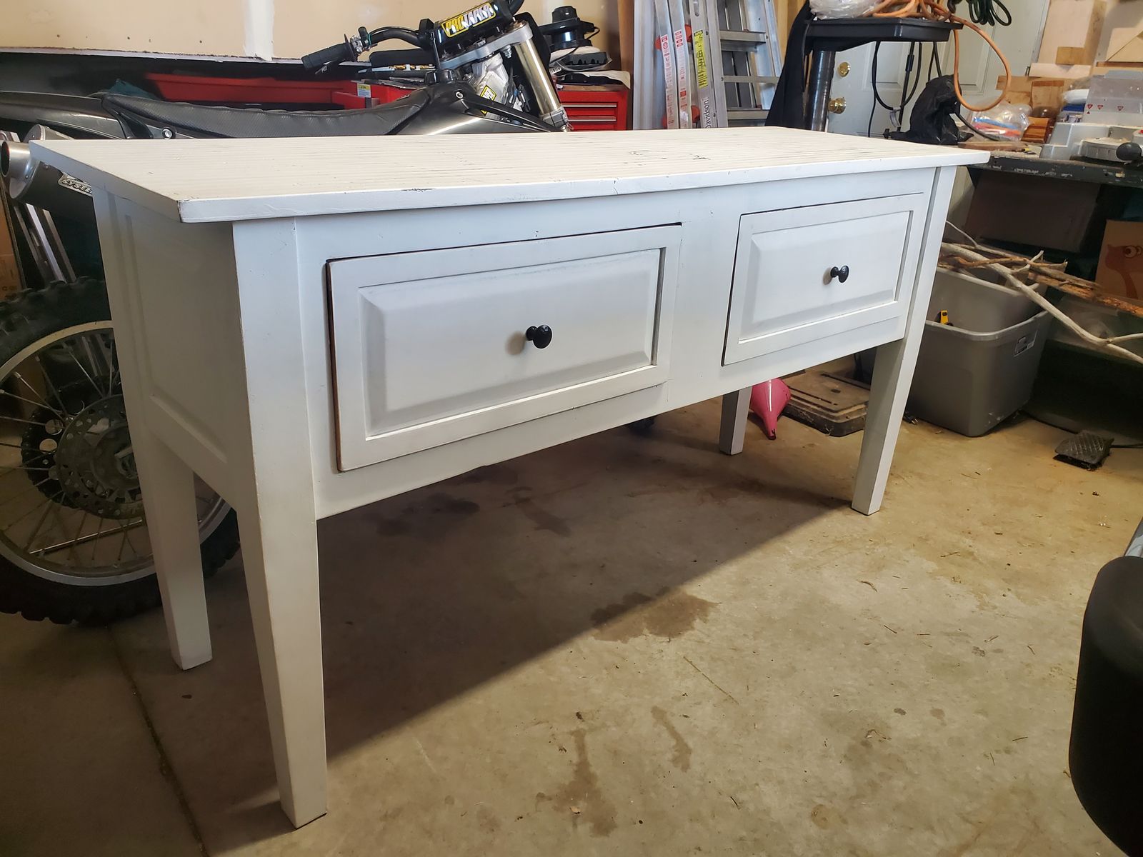 large console or side table
