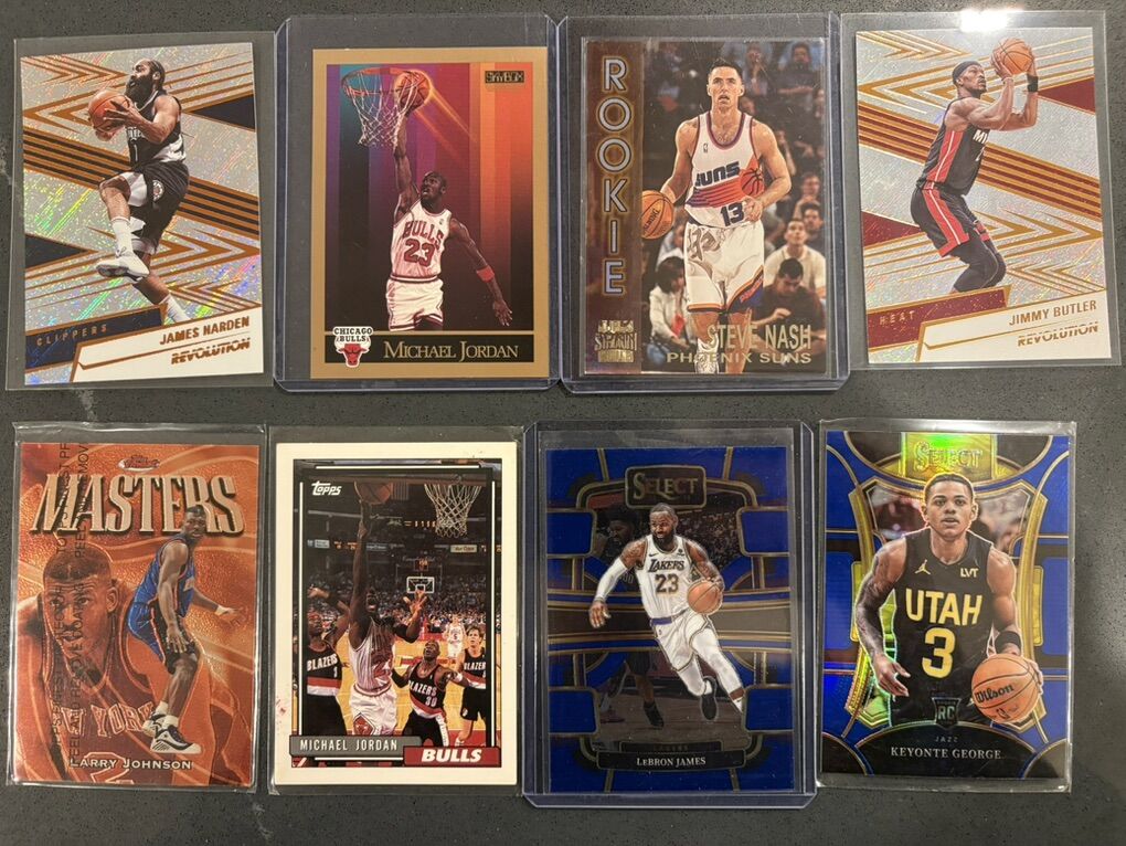 Basketball Cards 100+
