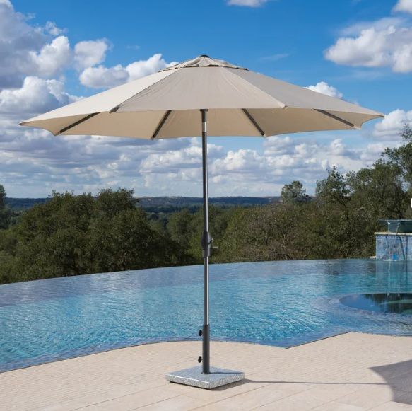 Sunvilla 10' Auto-Tilt Market Umbrella 1807247 #106555