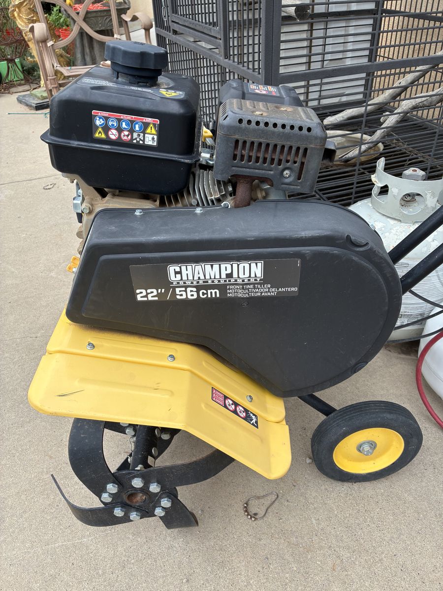 Champion 22”/56cm Front Tine Tiller - 212cc OHV