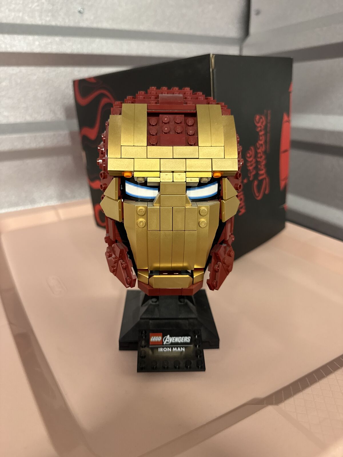 Lego Iron Man Helmet In Box