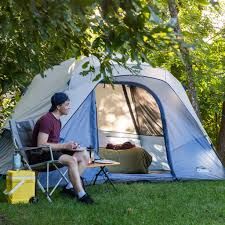 Core 6-Person Lighted Dome Tent 40547E, Blue 1872182 #105795