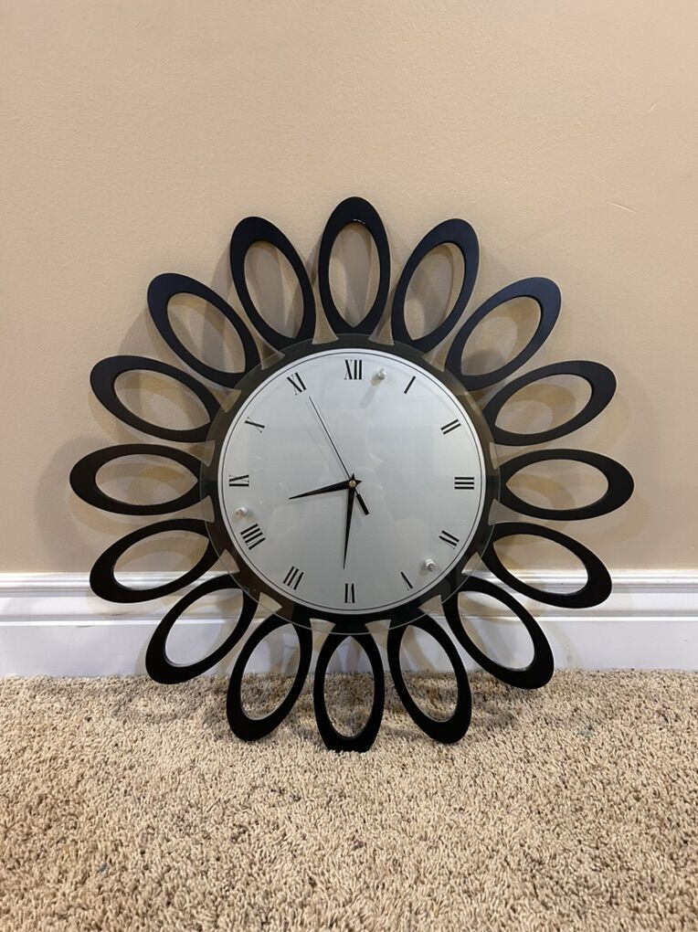 Cute Black Clock