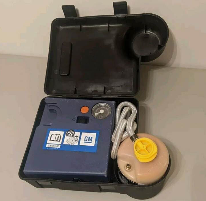 GM oem tire inflator kit
