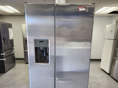 GE Stainless Steel Side-by-Side Refrigerator