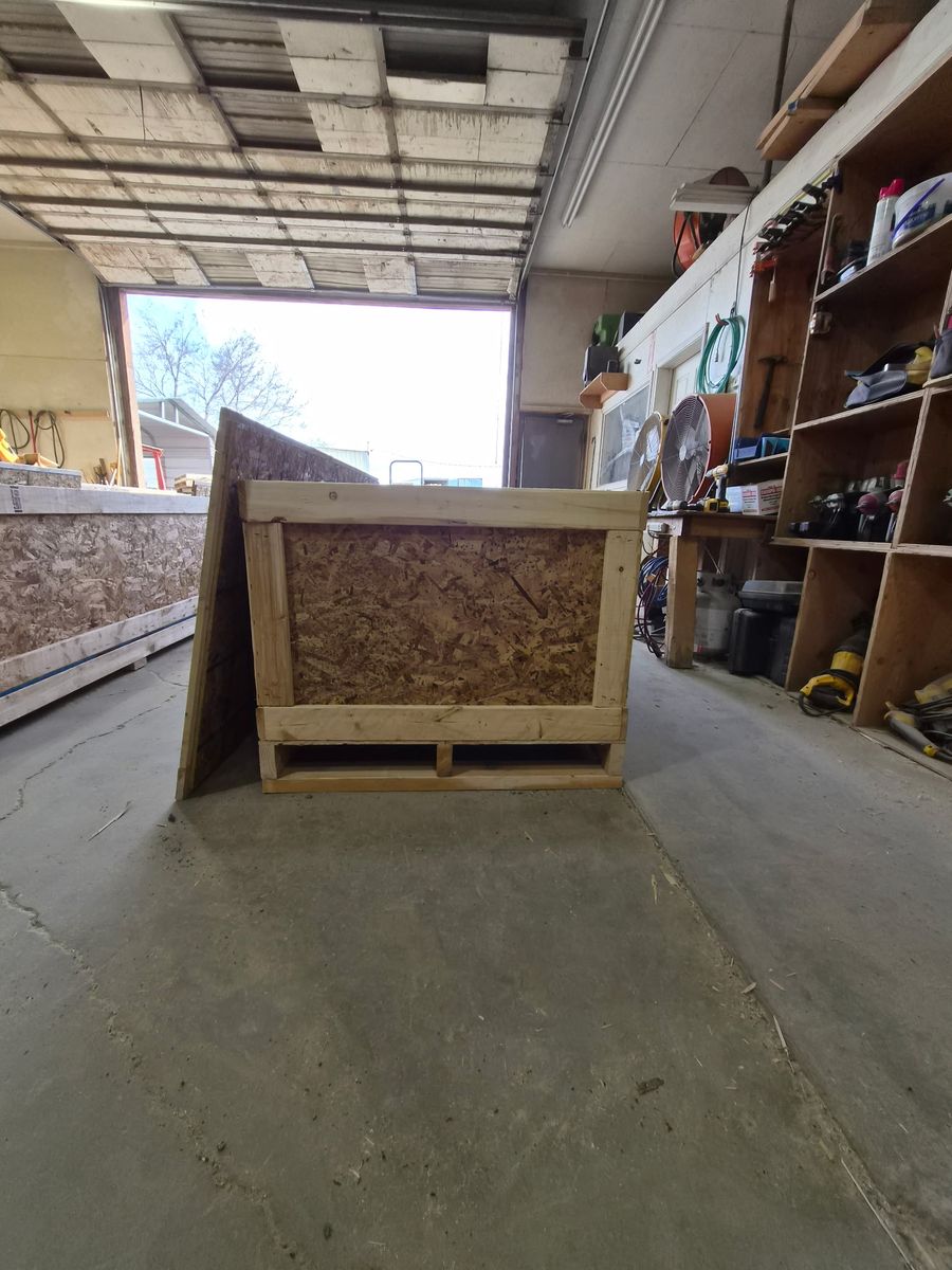 Foam Lined ISPM15 Certified Crates.