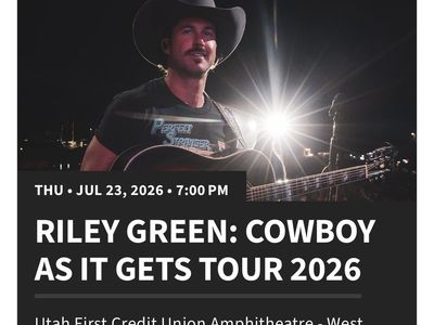 Riley Green Tickets UFCU Amphitheater