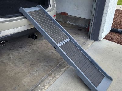 WeatherTech PetRamp - Non-Slip, Portable Dog Ramp for Large Dogs to 300 Pounds, 67" x 15"