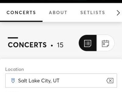3 Scotty McCreery Concert Tickets - Sandy Amphitheater - Section 8, Row U, Seats 114-116