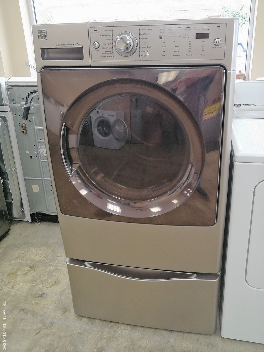 Kenmore Electric Dryer with Pedestal~90 Day Guarantee~Like New!