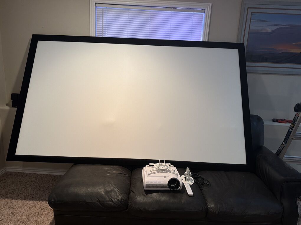 Screen And Projector